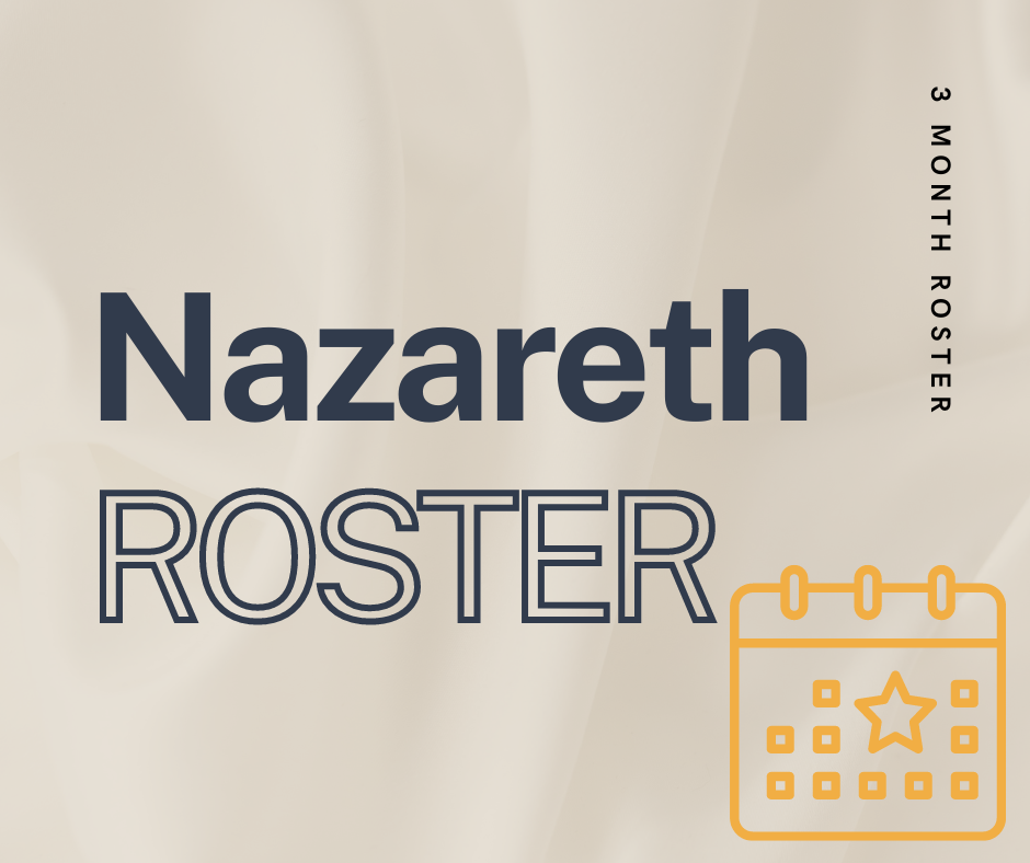 Nazareth July to October 2023